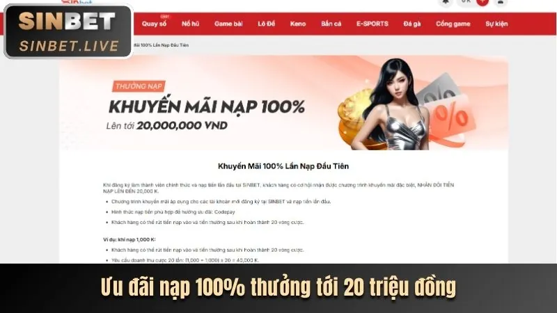 Các chương trình khuyến mãi c8bet mới nhất